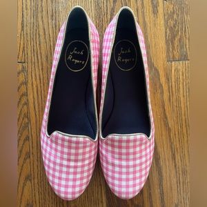 Jack Roger Pink Gingham Loafers